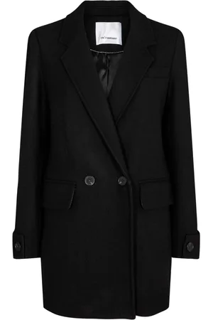 Co`Couture Dames, Jassen, Zwart, Maat: XS Wol