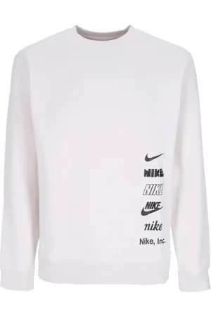 Nike Heren, Sweatshirts & Hoodies, Wit, Maat: XL Katoen