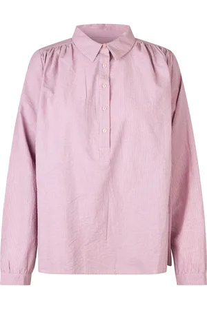 Lollys Laundry Dames, Blouses & Shirts, Roze, Maat: M Katoen