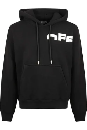 OFF-WHITE Heren, Sweatshirts & Hoodies, Zwart, Maat: XL Katoen