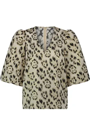 NUKUS Dames, Blouses & Shirts, Veelkleurig, Maat: XL Poliester