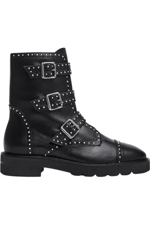 Stuart Weitzman Dames, Schoenen, Zwart, Maat: 39 1/2 EU Leer