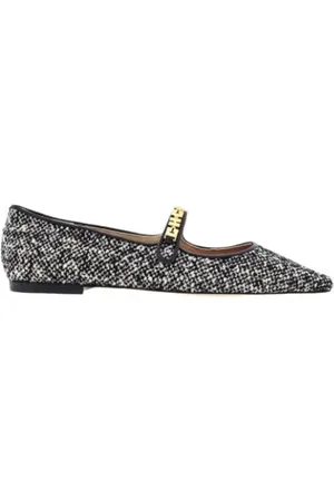 Carolina Herrera Dames, Schoenen, Grijs, Maat: 38 EU Tweed
