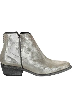 Curiosité Dames, Schoenen, Grijs, Maat: 40 EU Leer