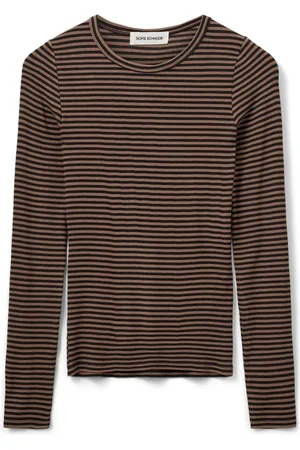 Sofie Schnoor Dames, Tops, Bruin, Maat: M Spandex