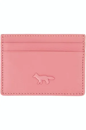 Maison Kitsuné Dames, Accessoires, Roze, Maat: ONE Size Leer