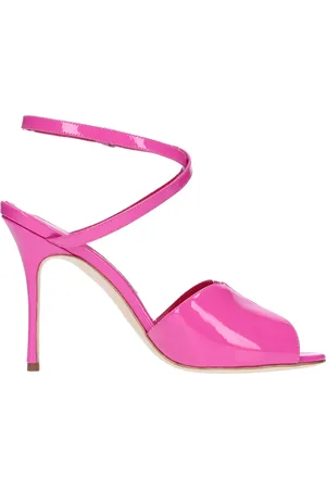 Manolo Blahnik Dames, Schoenen, Roze, Maat: 39 EU Leer