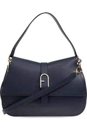 Furla Dames, Tassen, Blauw, Maat: ONE Size Leer
