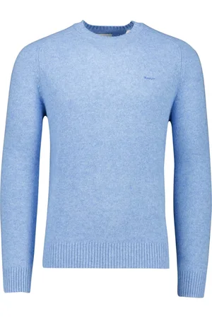 GANT Heren, Truien, Blauw, Maat: 2XL