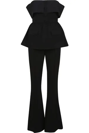 Self-Portrait Dames, Jumpsuits & Playsuits, Zwart, Maat: S