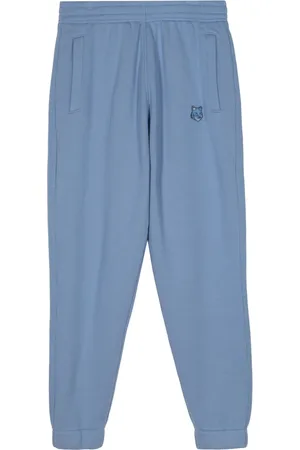 Maison Kitsuné Heren, Broeken, Blauw, Maat: L Katoen