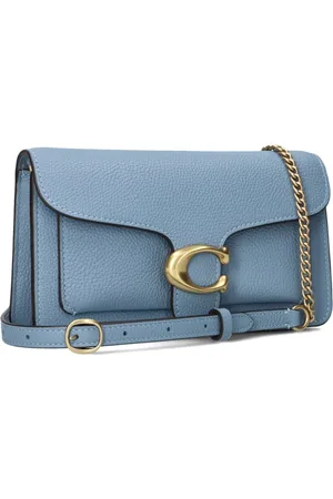 Coach Dames, Tassen, Blauw, Maat: ONE Size Suède