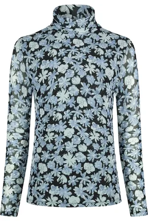 Fabienne Chapot Dames, Tops, Blauw, Maat: XS Poliester