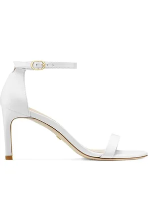 Stuart Weitzman Dames, Schoenen, Wit, Maat: 40 EU Leer