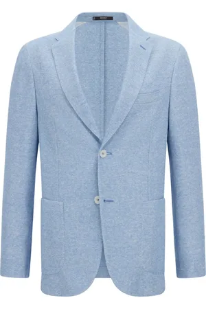 Boggi Milano Heren, Jassen, Blauw, Maat: XL Katoen