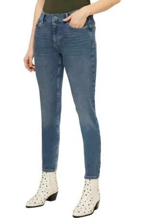 Liu Jo Dames, Jeans, Blauw, Maat: W25 Katoen