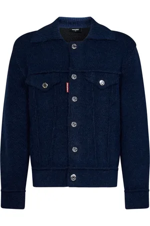 Dsquared2 Heren, Jassen, Blauw, Maat: L Denim