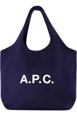 A.P.C. Dames, Tassen, Blauw, Maat: ONE Size Wol