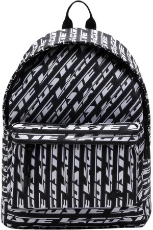 Lacoste Dames, Tassen, Zwart, Maat: ONE Size Poliester