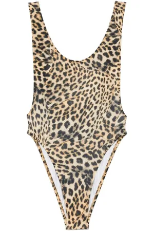 Norma Kamali Dames, Badkleding, Bruin, Maat: M Nylon