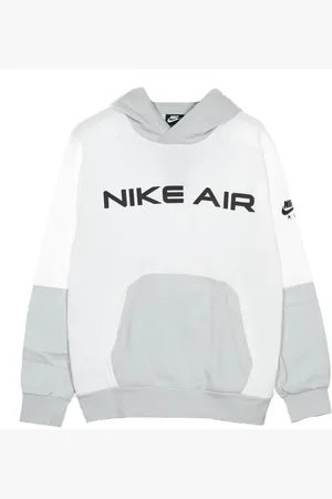 Nike Heren, Sweatshirts & Hoodies, Wit, Maat: XL Katoen