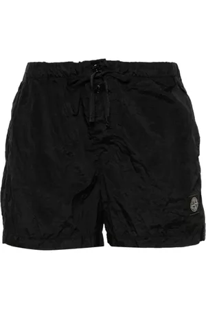 Stone Island Heren, Korte broeken, Zwart, Maat: S