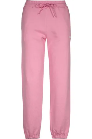 Msgm Dames, Broeken, Roze, Maat: 2XS Katoen