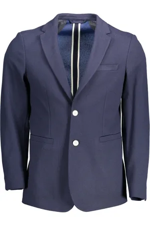 GANT Heren, Jassen, Blauw, Maat: 2XL Katoen