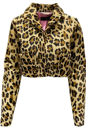 Dsquared2 Dames, Jassen, Bruin, Maat: S Leer