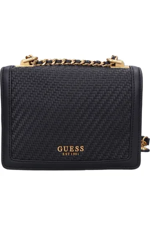 Guess Dames, Tassen, Zwart, Maat: ONE Size Leer