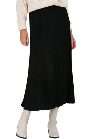 SELECTED Dames, Rokken, Zwart, Maat: M Poliester
