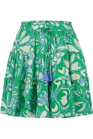 Fabienne Chapot Dames, Rokken, Groen, Maat: XS Viscose