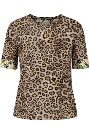 Marc Cain Dames, Tops, Bruin, Maat: XL Katoen