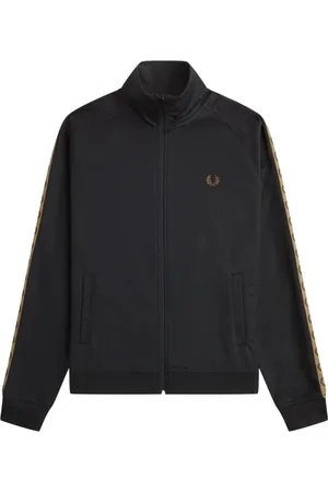 Fred Perry Heren, Sweatshirts & Hoodies, Zwart, Maat: 2XL Katoen