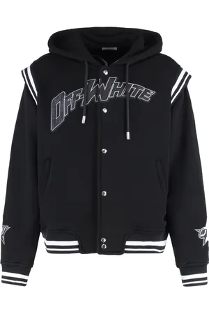 OFF-WHITE Heren, Sweatshirts & Hoodies, Zwart, Maat: M Katoen