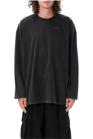 OFF-WHITE Heren, Sweatshirts & Hoodies, Zwart, Maat: XS Katoen