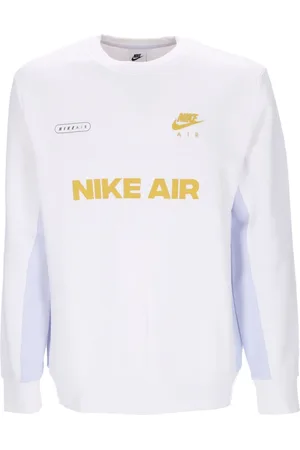 Nike Heren, Sweatshirts & Hoodies, Wit, Maat: XL Katoen