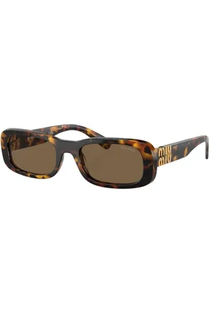 Miu Miu Dames, Accessoires, Bruin, Maat: 53 MM