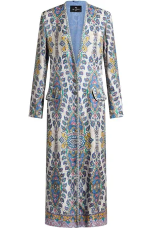 Etro Dames, Mantels, Veelkleurig, Maat: S