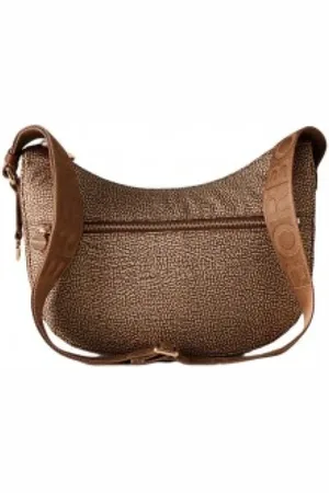 Borbonese Dames, Tassen, Bruin, Maat: ONE Size Leer
