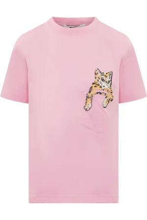 Msgm Dames, Tops, Roze, Maat: XS Katoen
