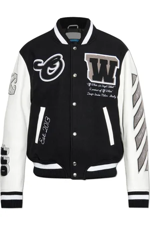 OFF-WHITE Heren, Jassen, Zwart, Maat: L
