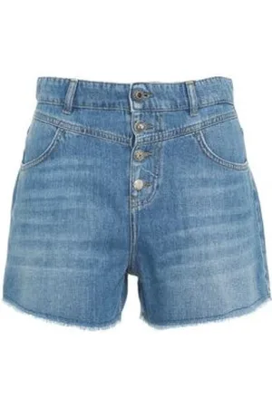 Liu Jo Dames, Korte broeken, Blauw, Maat: W29 Denim