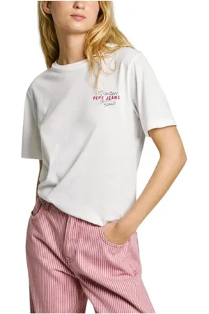 Pepe Jeans Dames, Tops, Wit, Maat: XS