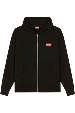 Kenzo Heren, Sweatshirts & Hoodies, Zwart, Maat: L Katoen