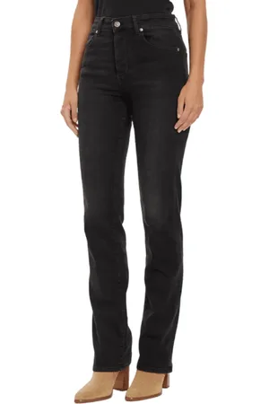 Liu Jo Dames, Jeans, Zwart, Maat: W27 Katoen