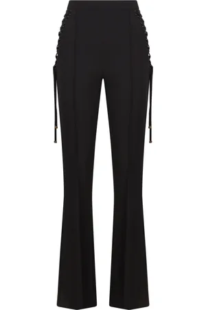 Elisabetta Franchi Dames, Broeken, Zwart, Maat: XS Poliester