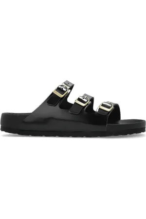 Birkenstock Dames, Schoenen, Zwart, Maat: 36 EU Leer