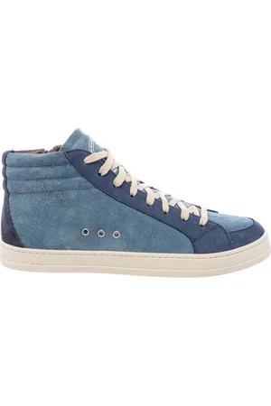 P448 Heren, Schoenen, Blauw, Maat: 41 EU Leer
