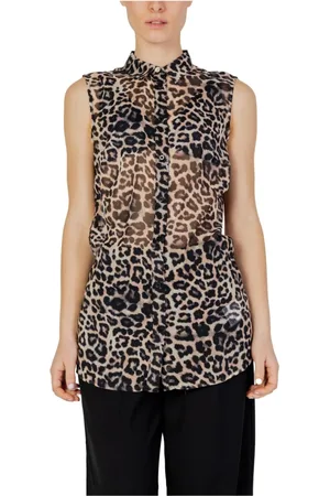 Guess Dames, Blouses & Shirts, Veelkleurig, Maat: XS Poliester
